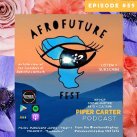 AfroFutureYouth Founders Numi  Francesca on #AfrofutureFest