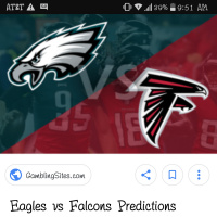 Falcons vs Eagles opinion...