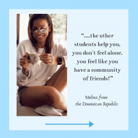 #1 [Awesome Students] Overcoming fear with Melina from the Dominican Republic
