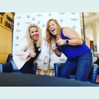 Kensie and Kyearra with AMP