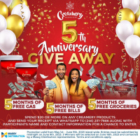 Creamery Novelties 5th Anniversary and Mothers Day Give Away Promo Mix