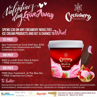 Creamery Novelties Valentines Day Giveaway