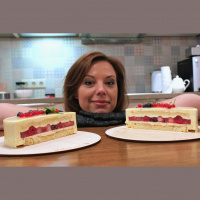 Рисуем эскизы тортов и делаем торты-кубики. Анна @dolce.sol (4) 