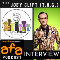 The AFA Podcast Interview: #PayAnimationWriters with Joey Clift (The Animation Guild) 