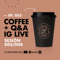 EP.053 | Coffee + QampA 005/008: Hablando sobre creatividad y diseño en un Instagram Live