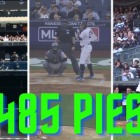 GIANCARLO STANTON da HOME RUN a casi 500 PIES en YANKEE STADIUM