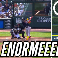 MLB: RONALD ACUÑA JR CONECTA HOME RUN MOUNTROSO DE MÁS DE 460 PIES