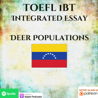 TOEFL iBT | Integrated Essay Evaluation | Deer Populations