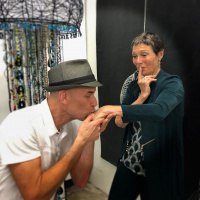 Uber Talented Pamela Salem And Mitchell Berkman of Miami Radio Players