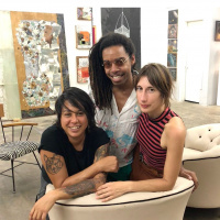 Alexandre Merbouti, Monica McGivern, Nabedi Osorio: Surf Noir with Haute Tension