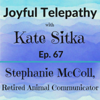 67: Stephanie McColl, retired animal communicator shares her journey!