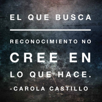 Necesito reconocimiento? por qué y para que?