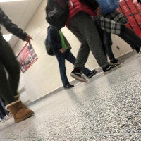 Students In The Hall - A Disconnect Between Generations - Hills Review - Spring 2019