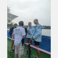 S2 Ep647: Annie Caddick and Sam Murray Win the Repechage to go into the Final of the PR3 Mixed Double Sculls...