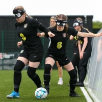 1241: England Womens Blind Football Team Hold First Training Camp