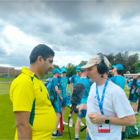 S2 Ep64: IBSA World Blind Games 2023, Ishlal Ahmed from the Australian Cricket Team Reflects on a Close Match with England 
