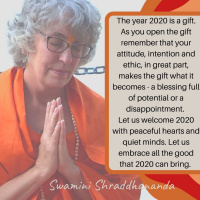Four keys to peace. A Wisdom Circle with Swamini Shraddhananda 1/12/2020