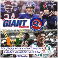 5x6 - JERRY FOLEY -GIANT INSIDER- amp ALFRE ALVAREZ la voz de los CANES de Miami en español