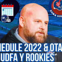 6x9 - GIANTS Schedule , OTAS , UDFA y Rookies