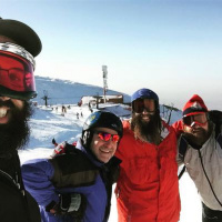 Inspired Skiing Holy Land Flow! 