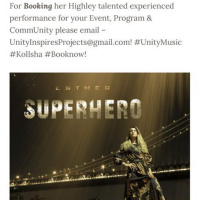 The Unity Flow Grows - Introducing Esther - Superhero!