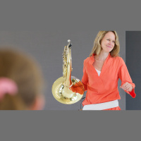 Christine Chapman vom Ensemble Musikfabrik