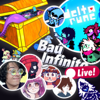 Baú Infinito S04E06 - DELTARUNE 2: Debatendo e criando teorias (Com: Allie, Akarui, Eleven e Mai)