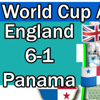 England 6-1 victory over Panama Fifa WorldCup