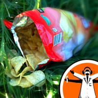 Recyclable crisp packets using nanotechnology