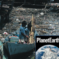 Plastics in the oceans and tracking satellites