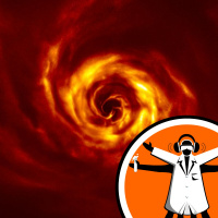 Baby planet: image shows signs of formation