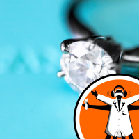 Pop the question with a lump of coal?