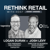Logan Duran, VP of ESG Strategy Tapestry and Josh Levy, Dir. of Business Development at Pivot Energy