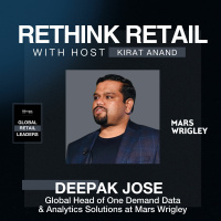 Deepak Jose, Global Head of One Demand Data  Analytics Solutions at Mars Wrigley