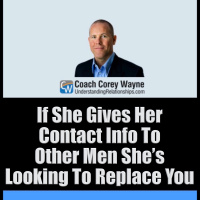If She Gives Her Contact Info To Other Men She’s Looking To Replace You