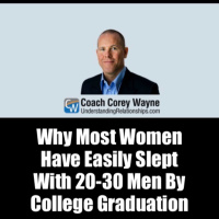 Why Most Women Have Easily Slept With 20-30 Men By College Graduation