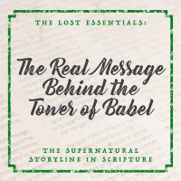 The Real Message Behind the Tower of Babel | Ps. Sebastiaan Van Wessem