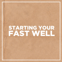 Starting your fast well | Ps. Sebastiaan van Wessem