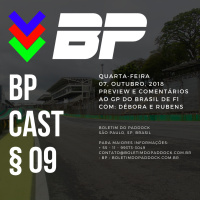 BPCast § 09 | Preview e Comentários ao GP do Brasil de Fórmula 1 de 2018