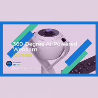 j5create: A 360-degree AI-powered conference webcam @ CES 2023