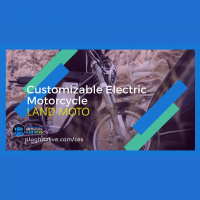 LAND MOTO: Experience the thrill of an electric motorcycle @ CES 2023
