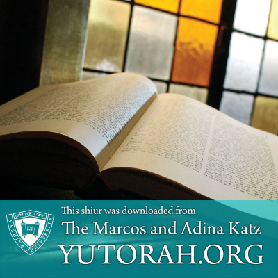Yutorah: R Yaacov Horowitz -- Recent Shiurim