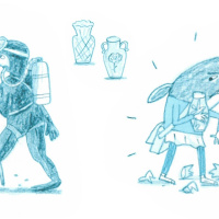 Del 4: Ett blått hus