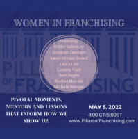Women in Franchising May 2022 – Pivotal Moments in the Franchise Journey
