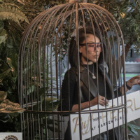 K.Michelle amp Shema Fulton Pop-Up restaurant Puff Meets Pearl at Garden Parc.