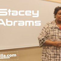 Politician Stacey Abrams Supports Jordan Johnson District 1