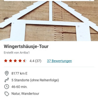 13.03.23 - Cache of the weekend: Wingertshäusje-Tour