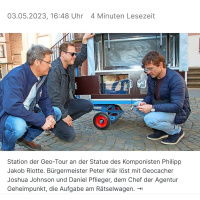 09.05.23 - Medialer Wirbel um Geocaching