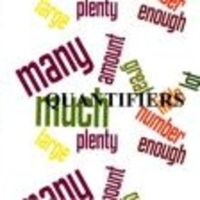 Aprendamos a utilizar correctamente los adverbios de cantidad. Quantifiers.
