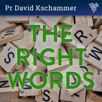 127 - The right words - Pr David Kschammer (2018)